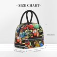 thumbnail image 4 of Bolsa de almuerzo portátil con aislamiento de Cars Lightning Mcqueen, bolsa de mano térmica con bolsillo frontal para hombres, mujeres y adolescentes, 4 of 7