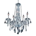 thumbnail image 2 of Elegant Lighting Verona 21" 5 Light Royal Crystal Chandelier, 2 of 4