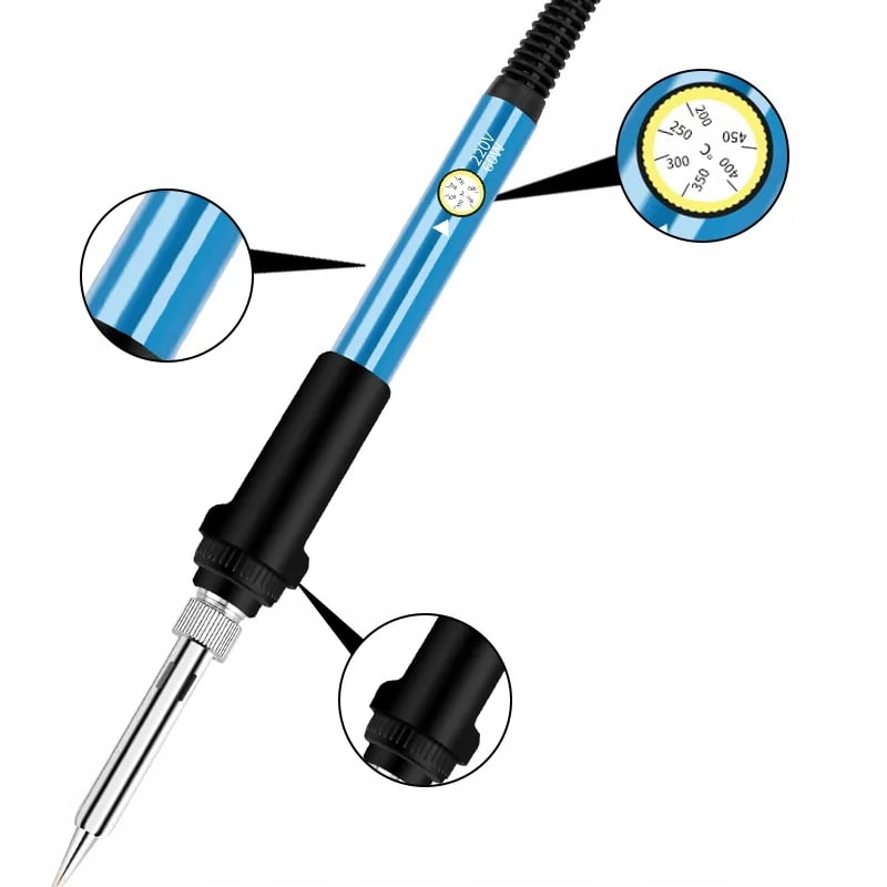 Constant temperature internal heating electric soldering iron 60w adjustable temperature electric soldering iron package