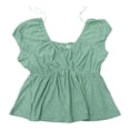 thumbnail image 1 of Blusa George para Mujer sin Mangas Lisa Verde Talla G, 1 of 4