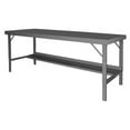 thumbnail image 5 of Durham Manufacturing Ergonomic Folding Leg Style Adjustable Height Steel Top Workbench, 5 of 7