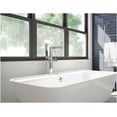 thumbnail image 4 of Delta Zura Floor Mount Tub Filler Trim, Stainless, 4 of 7