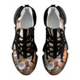 thumbnail image 6 of 2024 Seashell On The Beach Women Or Men Lace Up Flat Sneakers Female Mesh Walking Footwear, 6 of 8