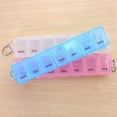 thumbnail image 3 of Weekly Pill Case Portable: Dustproof 7 Day Pill Organizer Daily Tablet Holder, 3 of 7