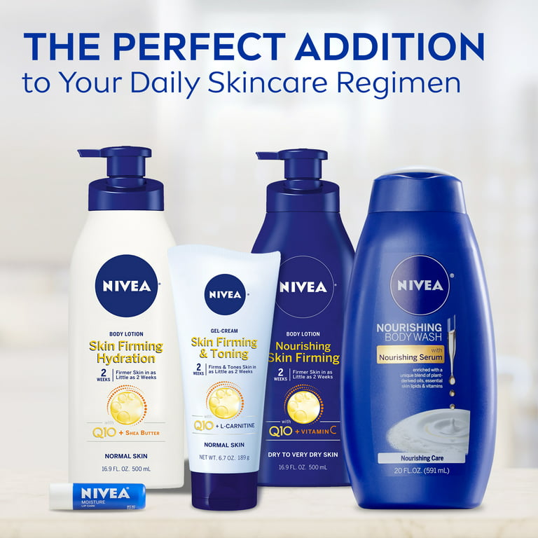 NIVEA Skin Firming and Toning Body Gel-Cream with Q10, 6.7 Oz Tube
