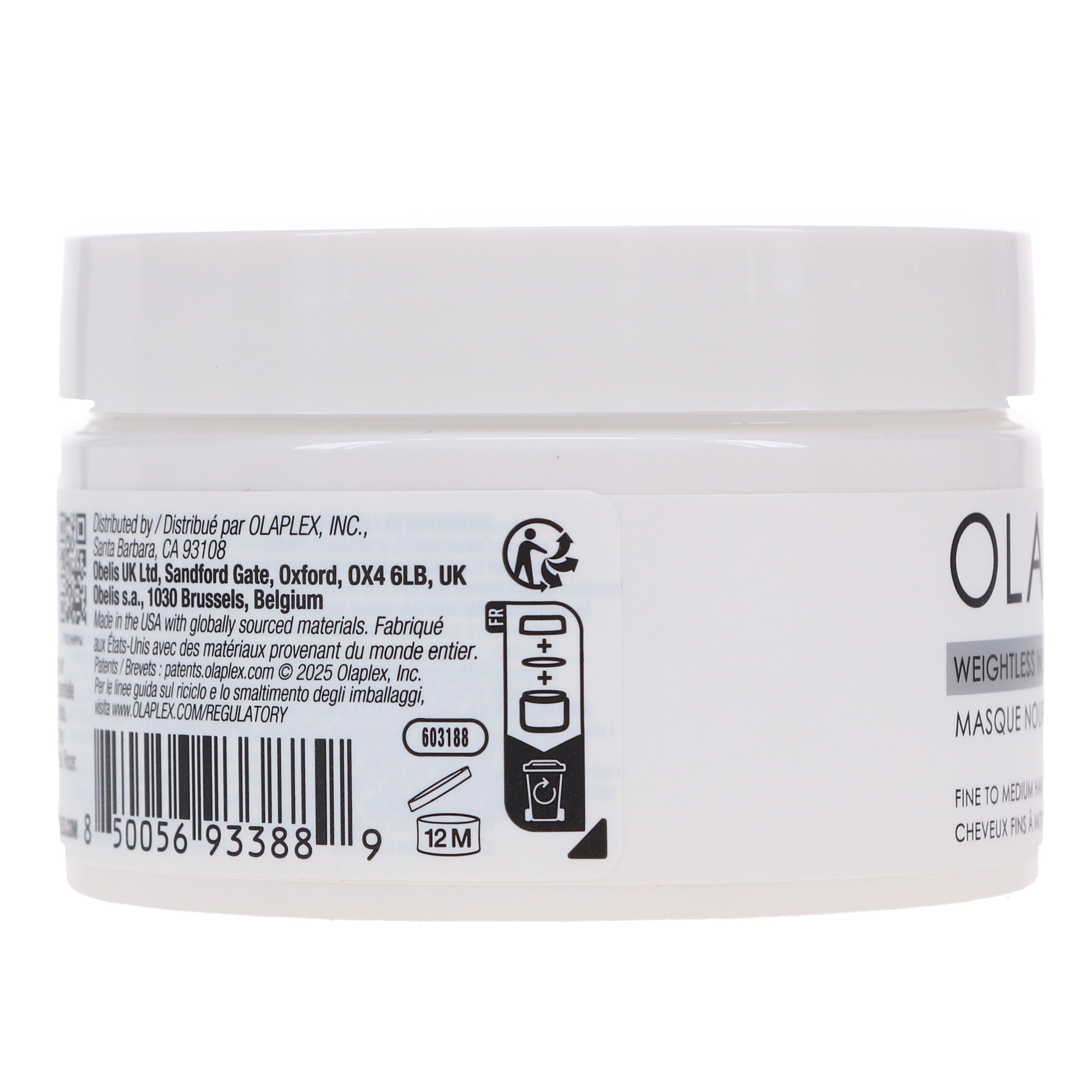 Olaplex Weightless Nourishing Mask Fine to Medium Hair 6.7 oz