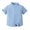 Light Blue, variant on Boys Hawaii Shirt Cool Summer Casual Blouse Short Sleeve Button Down Tops Size 3-8T Gray 4 Years