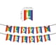 thumbnail image 2 of 5M LGBT Pride String Flag Banners Love Is Love 12 banderas de papel para interior/exterior, 2 of 7