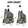 thumbnail image 3 of Quilted Backpack Fashion Backpack 11.41 * 6.1 * 14.17 Inch Women's Fashion Backpack Picnic Shopping Travel Out Sports backpack Honeycomb with Bees, 3 of 7