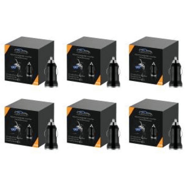 Cargador de coche USB Puerto USB Adaptador de corriente de carga Adaptador de teléfono para teléfonos móviles