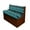 American Tribal, variant on Kuiaobaty Wolf Grey Pattern Anti-Slip RV Dinette Cushions Covers Couch Cushion Slipcovers RV Sofa Seat Slipcovers Sofa Slipcovers Accessories Universal Fit RV Camper Car Bench