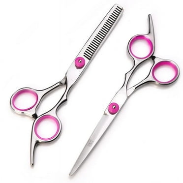 1pcs straight snips  Professional  4cr 6 inch Black cut hair scissors haircut sissors thinning barber hair cutting shears hairdresser scissors