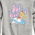 thumbnail image 3 of Disney - Alice In Wonderland - Day Dreaming - Toddler & Youth Crewneck Fleece Sweatshirt, 3 of 5