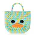 thumbnail image 1 of Qarigey Bolso de mano de burbujas para niñas, mujeres, niños, bolso de mano de silicona a la moda, juguete sensorial antiestrés, juguetes de Bolsas de mensajero y de hombro No.6, 1 of 6
