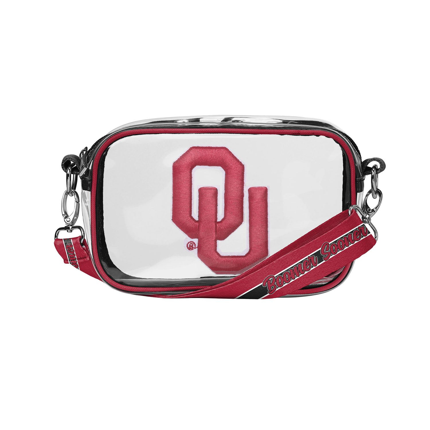 バッグ SOL soonerorlater Bag Oklahoma Sooners Clear Crossbody Bag - Samsclub.com
