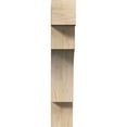 thumbnail image 2 of Ekena Millwork 5 1/2"W x 26"D x 30"H Westlake Block Smooth Bracket, Douglas Fir, 2 of 25