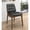 Black#1, variant on Wooden Dining Chairs, Cappuccino Swivel Bar Height Stool (Set of 2), Black Dining Chairs,Wood Upholstered Dining Chairs, Furniture Dining Furniture Seating for Dining