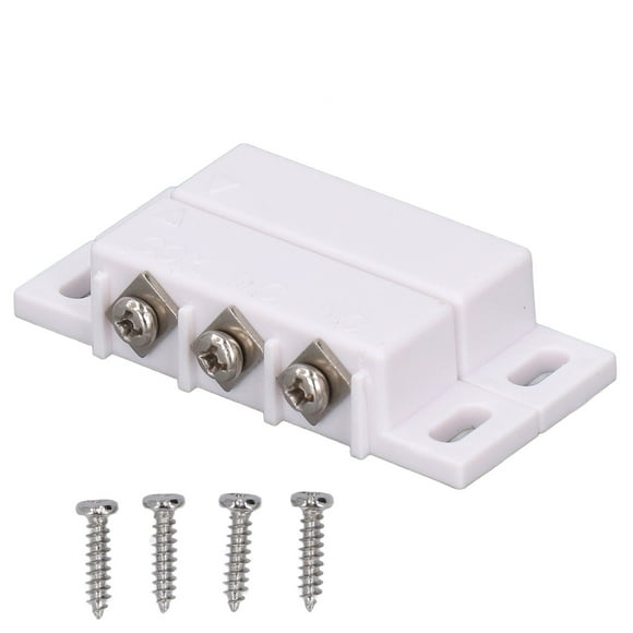 Magnetic Reed Switch,2 Sets Magnetic Reed Window Security Reed Switch Magnetic Contact Switch Performance Driven