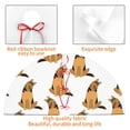 thumbnail image 4 of Yiaed German Shepherd Dog Print Christmas Tree Skirt , Tree SkirtsTree Mat for Christmas Winter Holiday Indoor Decorations-36", 4 of 7