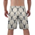 thumbnail image 3 of NICKSUN Men's Swim Trunks, Cute Print Quick Dry Summer Board Beach Shorts with Mesh Lining and Pockets, 3 of 6