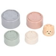 thumbnail image 2 of Baby Stacking Cup ABS Multicolor Children Infant Bath Interactive Stacking Cup Toy Birthday Gift, 2 of 14