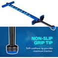 thumbnail image 6 of Flybar Jolt Pogo Stick for Kids, Perfect for Beginners w/ Foam-Covered Metal Frame, Handles & Padding, Non-Slip Foot Pads, Wide Tip, Outdoor Active Play Toy for Boys & Girls, Ages 6+, Blue Camo, 6 of 7