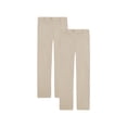 thumbnail image 6 of Wonder Nation Girls School Uniform Stretch Ponte Knit Leggings, 2-Pack, Sizes 4-16 & 8-20 Plus, 6 of 8