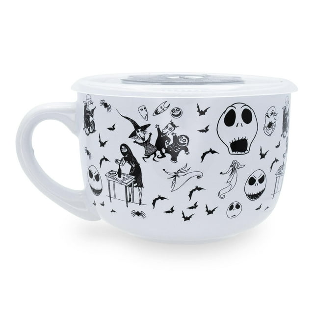 Taza de sopa plateada Buffalo Disney Nightmare Before Christmas