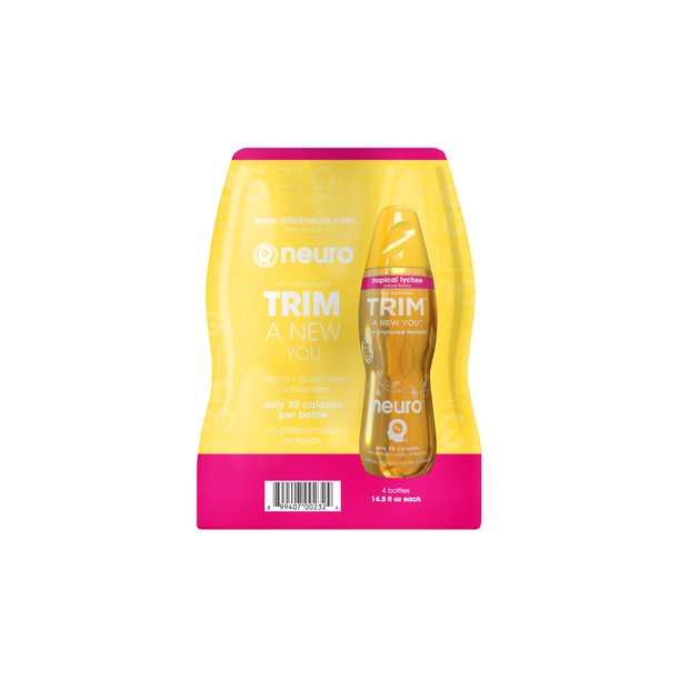 Neuro TRIM a New You Drink, Tropical Lychee, 14.5 Fl Oz, 4 Count