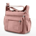 thumbnail image 6 of Crossbody Bag for Women Multi Pockets Cross Body Purses for Women Color Pink Size One Size, 6 of 8