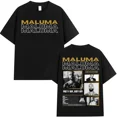 thumbnail image 6 of Rapper MALUMA 2025 Album Graphic T Shirt Men's women Hip Hop Retro Style Short Sleeve T-shirt Fashion Tees Streetwear, 6 of 7