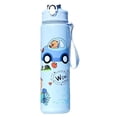 thumbnail image 1 of Botella de agua Capybara de 700 ml con pajita y asa, linda taza de viaje for niños y adultos, 1 of 6