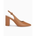 thumbnail image 3 of Women's Pointed Toe Block Heel Pumps Slingback Chunky Heel Slip On Work Party Dress Shoes, 3 of 3