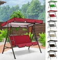 thumbnail image 5 of HANXIULIN Replacement Canopy Cover Swing Seat 2 & 3 Seater Sizes Hammock Cover Top Garden, 55.91x47.24x7.09Inch, 5 of 6