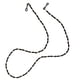 thumbnail image 5 of Patillas para gafas / Cadena para gafas, Collar de perlas para gafas de sol - Color a elegir Negro, 5 of 8