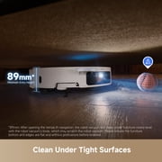 Dreame X50 Ultra White Cleaning Bundle, Robot Vacuum and Mop, Auto-Empty, Mop Self-Cleaning, 20KPa Suction, Obstacle Avoidance and 360° Navigation, Corner to Edge Deep Cleaning, Detangling Brush