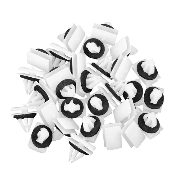Unique Bargains 30pcs Plastic Rivet Fastener Clip for Ford Edge Escape F-150 Mustang Lincoln W716352S300