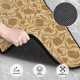 thumbnail image 3 of Fotbe Brown Flowers Juego de 4 Tapetes para Auto con Estampado – Alfombrillas de Goma Reforzada, Diseño Antideslizante, Protección para Todo el Año – Vehículos, Autos, Camionetas y SUVs, 3 of 7