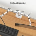 thumbnail image 3 of Support de Bureau pour Moniteur LED LCD Simple, Robuste, Entièrement Ajustable, pour / un Écran jusqu'à (MD), 3 of 9