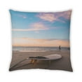 thumbnail image 2 of Ahgly Company Sports Surfing Indoor Throw Pillow, 18 inch by 18 inch, 2 of 6