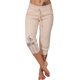 thumbnail image 1 of Pantalones deportivos Gibobby con cinturón elástico bolsillos estampados sólidos informales para mujer M, 1 of 5