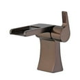 thumbnail image 2 of Bellaterra Home Salamanca Single Handle Bathroom Vanity Faucet with Overflow Drain in Brushed Nickel, 2 of 3