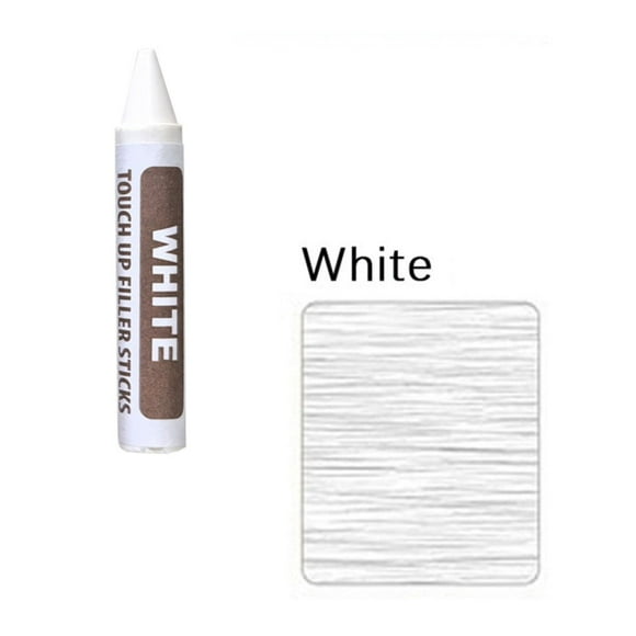 Wood Furniture Repair Kit -Wood Filler Hardwood Laminate Vinyl Floor Repair Kit Wood Putty Cabinet Touch Up Kit - Cover Scratches, Stains, Holes for Table, Door, Veneer, Cherry, Walnut, 0.39x2.55"