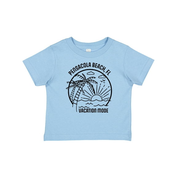 Inktastic Summer Vacation Mode Pensacola Beach Florida Boys or Girls Baby T-Shirt