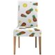 thumbnail image 2 of Funda Protectora para silla ABPHQTO Tropical Ananas Piña Juego de 6, 2 of 4