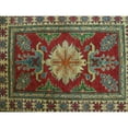 thumbnail image 4 of Kazak Super Geometric Veg Dyed Mahal Rectangle Rug Hand Knotted Carpet (3.9 x 2.10)', 4 of 9