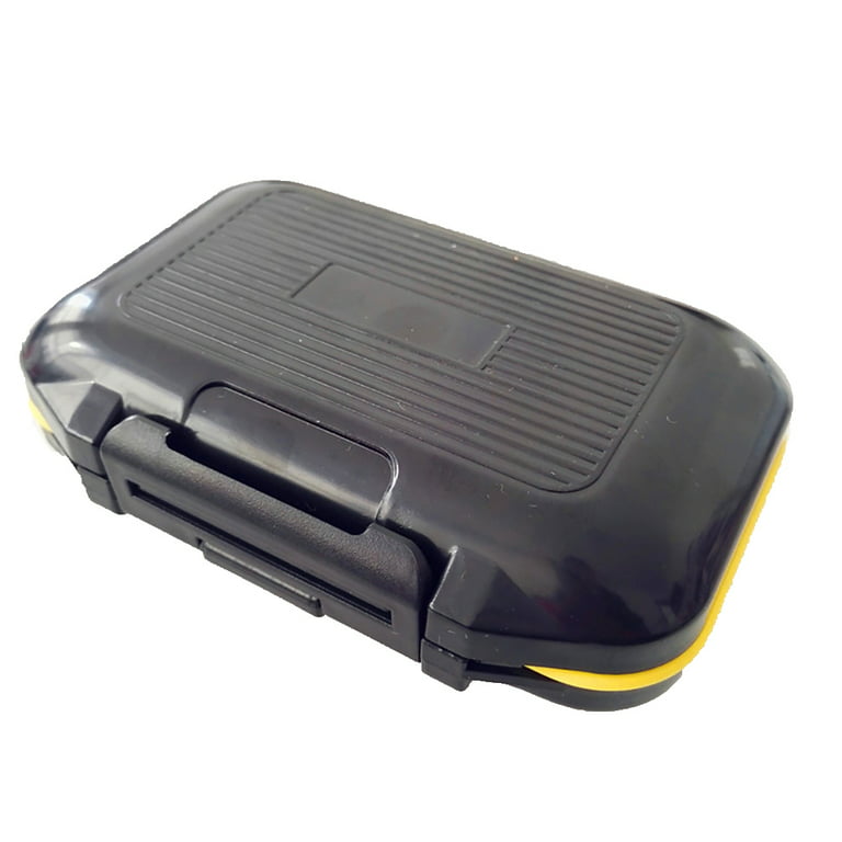 Opolski Portable Fishing Tackle Box Waterproof Double-Sided Bait Lure Hooks  Storage Case 