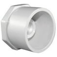 thumbnail image 1 of 4 x 2 in. PVC Pipe Reducer Bushing, Schedule 40 - White, 1 of 1