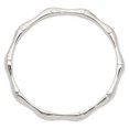 thumbnail image 2 of Sterling Silver Polished Slip-on Bangle, 2 of 2
