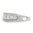 thumbnail image 3 of Bague Collection Tiara 10K Or Blanc Poli CZ Taille 7, 3 of 4